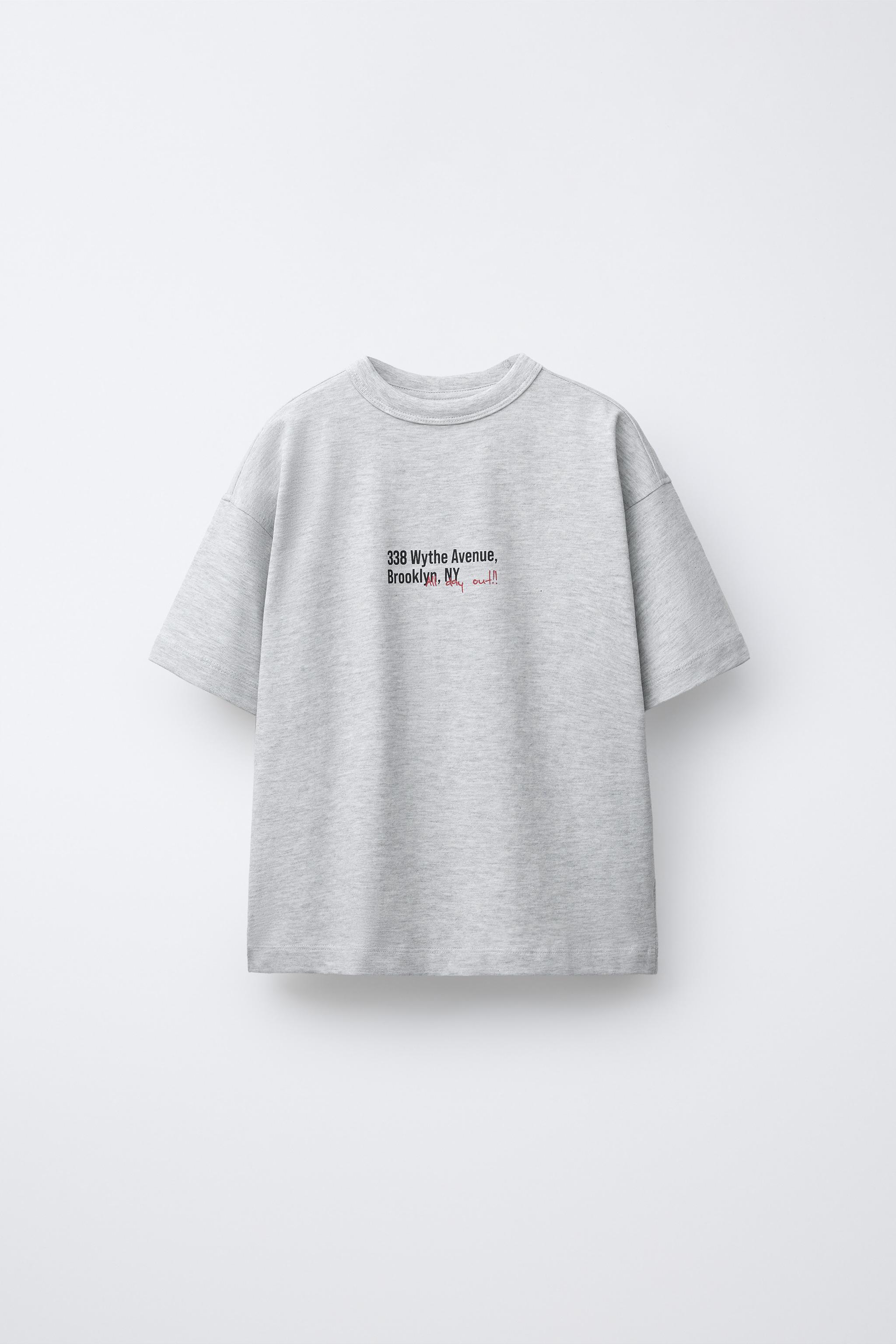 T-SHIRT CONFORTABLE AVEC INSCRIPTION